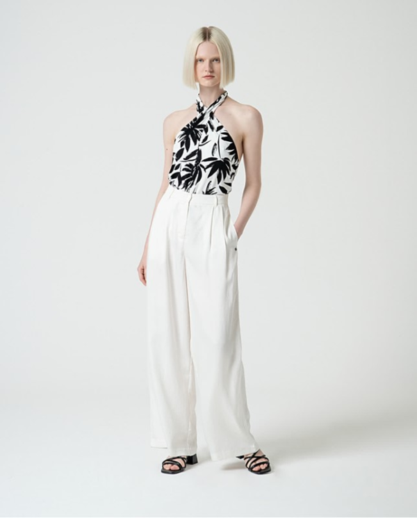 SURKANA Pantalone largo con pinces