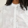 SOUVENIR Camicia con farfalle ricamate e applicate