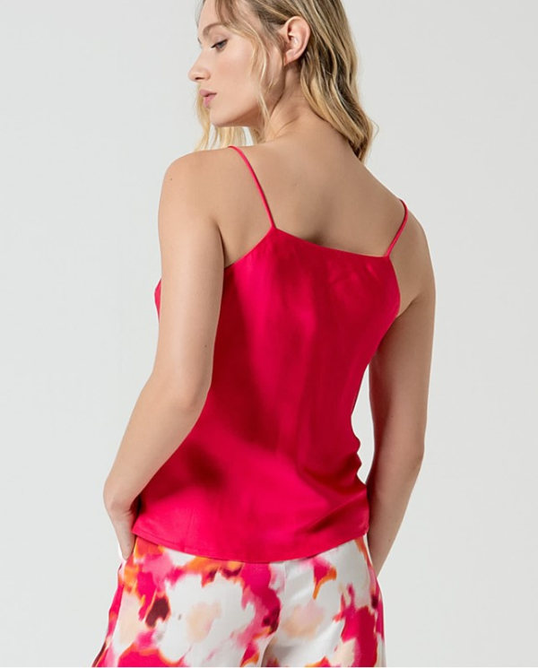 SURKANA Top con bretelle sottili a v