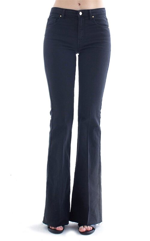 RELISH Jeans a vita media modello flaire fit bull