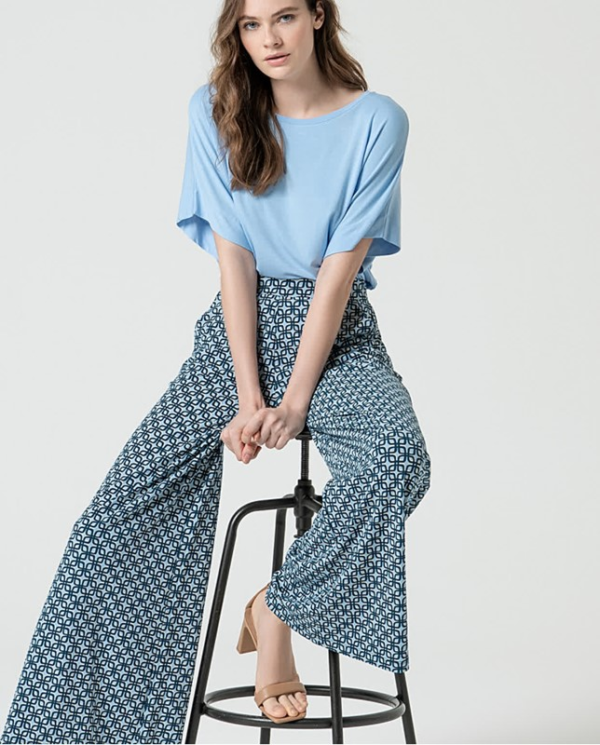 SURKANA Maglietta oversize con scollo a barchetta