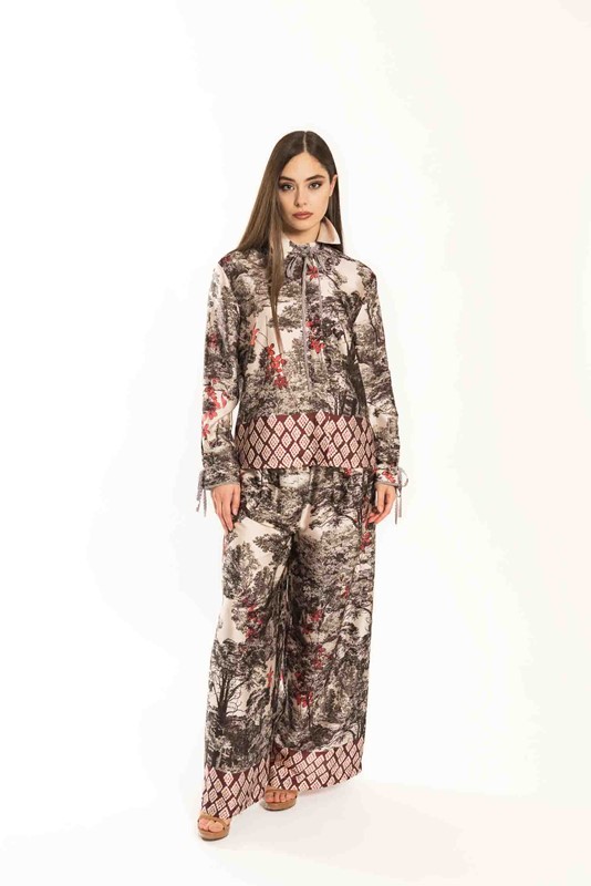 SPAGO DONNA Pantalone ampio