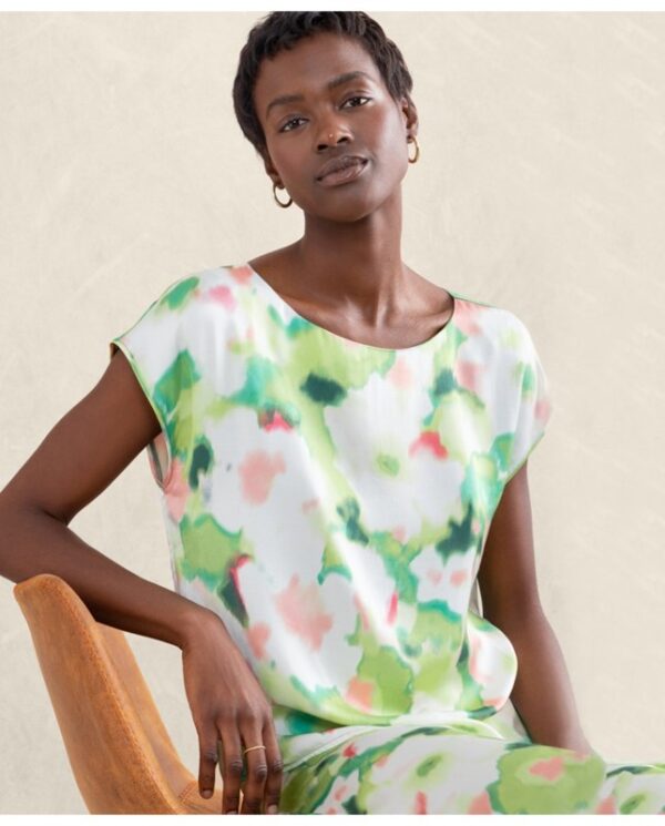 SURKANA Blusa con scollatura a barchetta