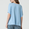 SURKANA Maglietta oversize con scollo a barchetta