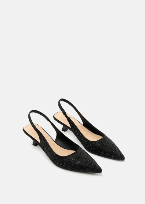 TWENTY FOURHAITCH Slingback arbin nera