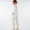LES JOLIES NANAS Pantalone con pinces alle caviglie