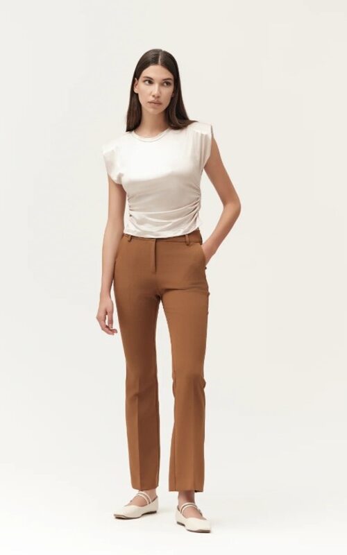 WHITE WISE Top con spalline