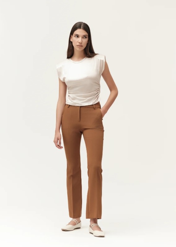 WHITE WISE Top con spalline