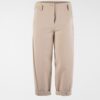 LES JOLIES NANAS Pantaloni in punto milano con passanti