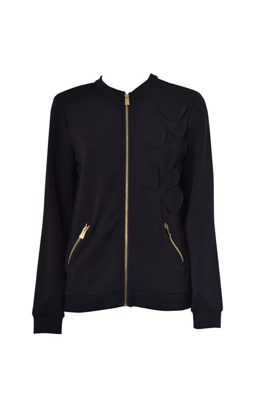 LUCKYLU Bomber in scuba con fiori