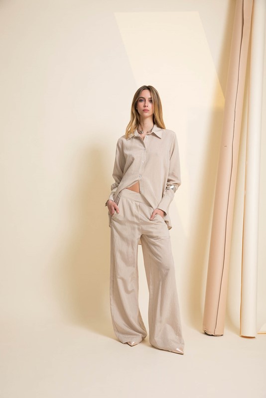 PEPE ROSA Pantalone a palazzo
