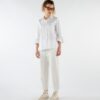 LES JOLIES NANAS Pantalone con pinces alle caviglie
