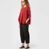LES JOLIES NANAS Pantalone con dettaglio cerniera all'orlo
