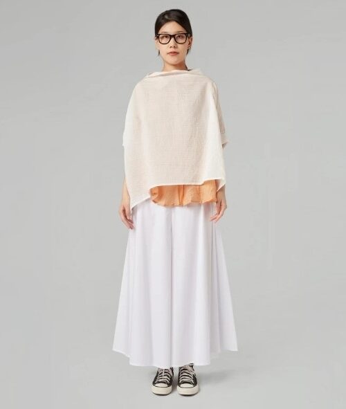 LES JOLIES NANAS Blusa squadrata in misto viscosa